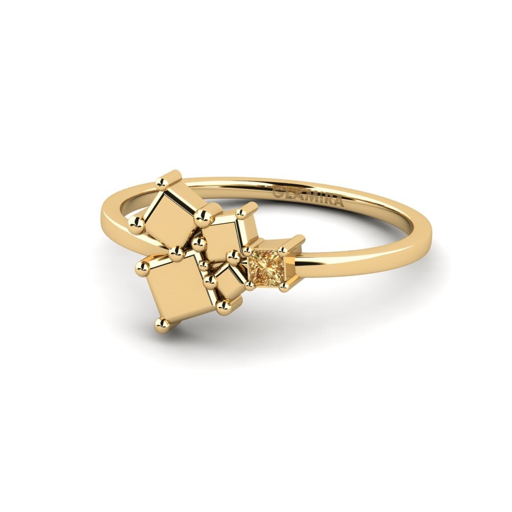 Brown Diamond Ring Teonelle