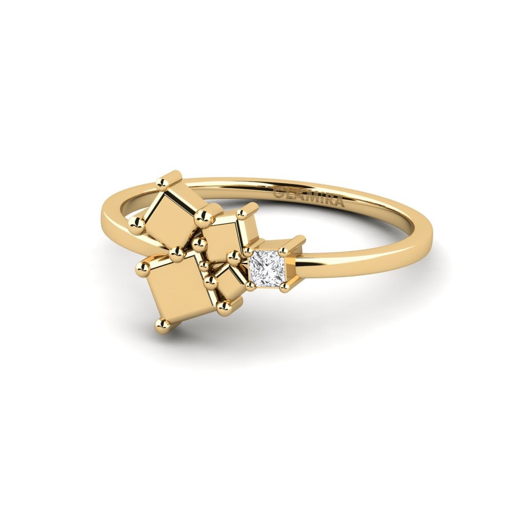 White sapphire Ring Teonelle