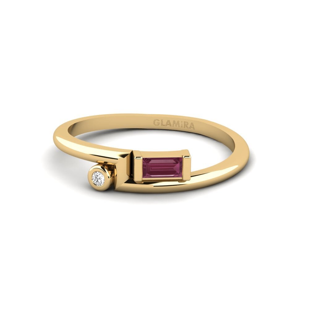 Rhodolite Garnet Ring Lazha