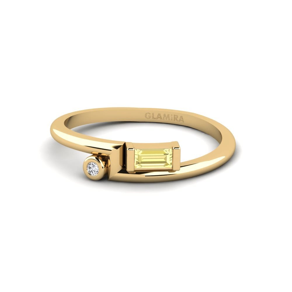 Yellow Sapphire Ring Lazha