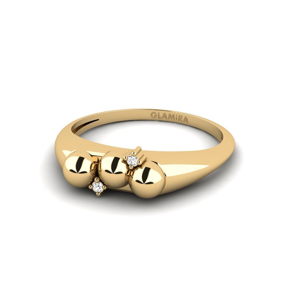 White sapphire Ring Elarith