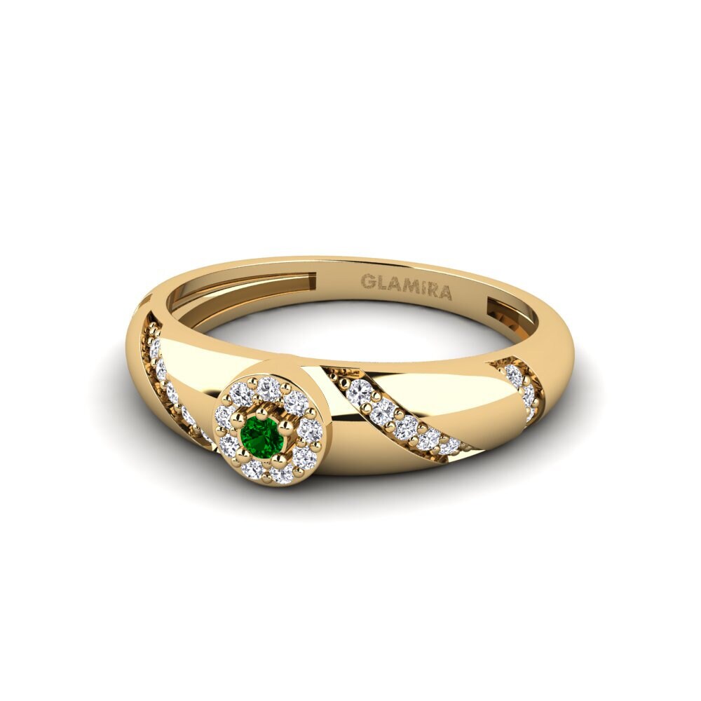 Green Zirconia Ring Zerinya