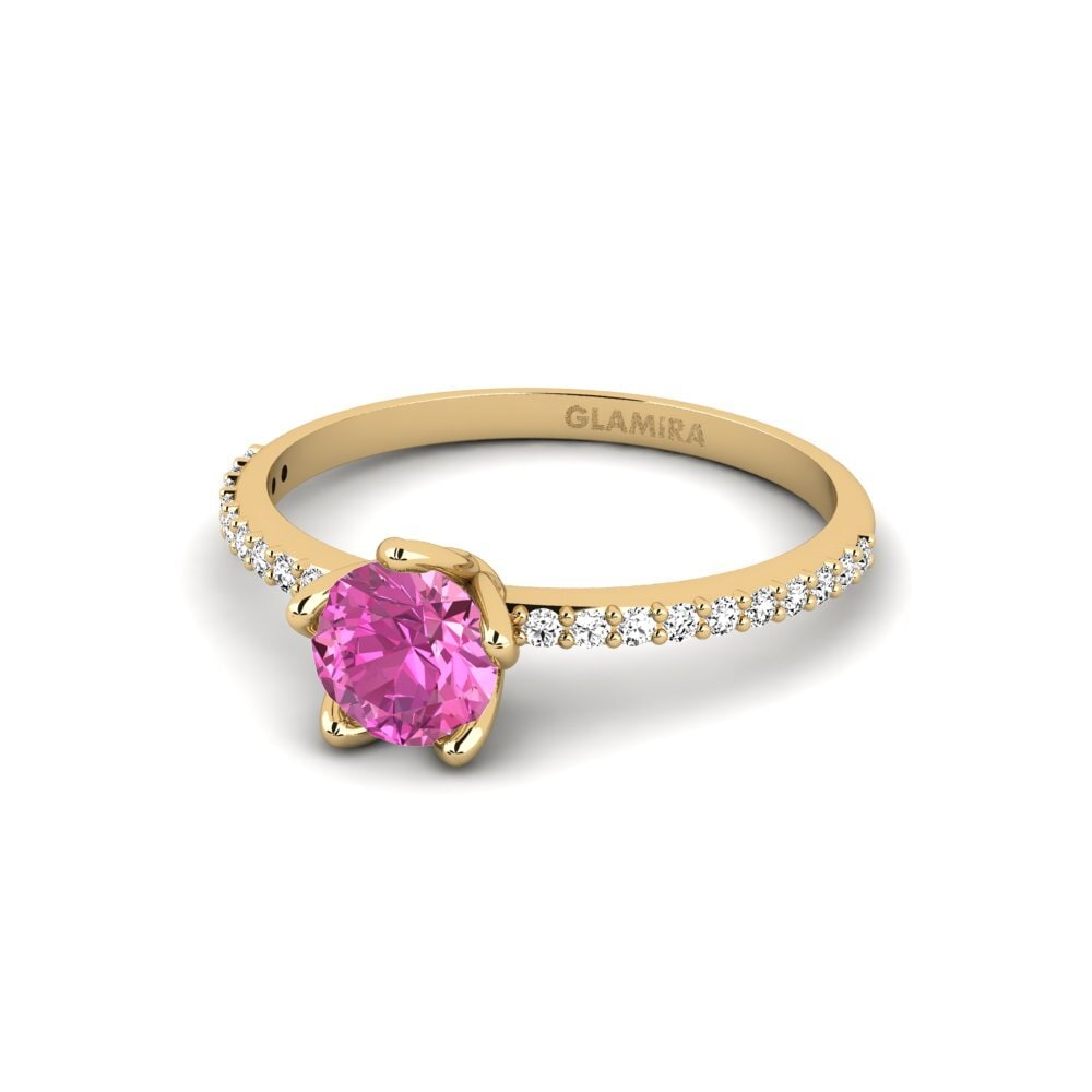 Topacio Rosa Anillo de compromiso Altovalsol