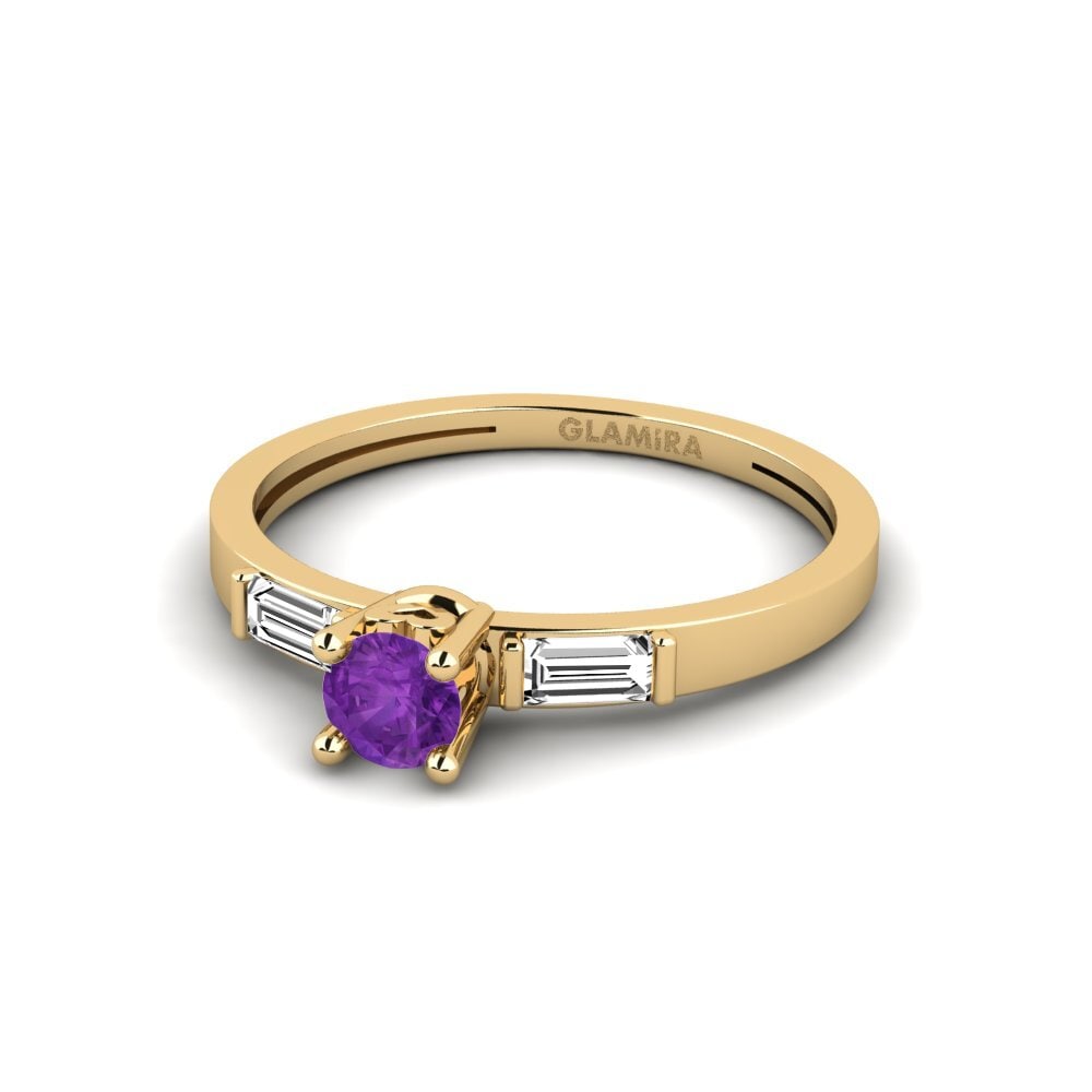 Amethyst Engagement Ring Coyhaique