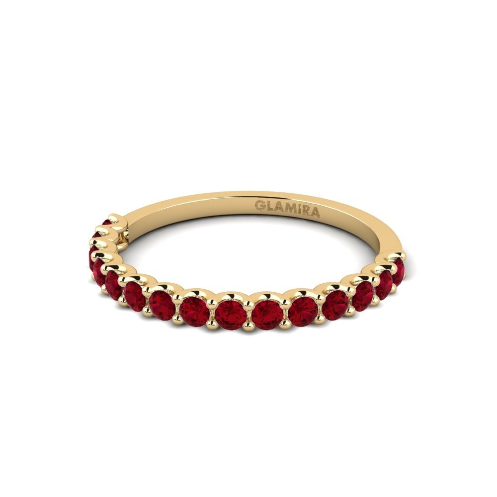 Circonita Roja Anillo Margilan