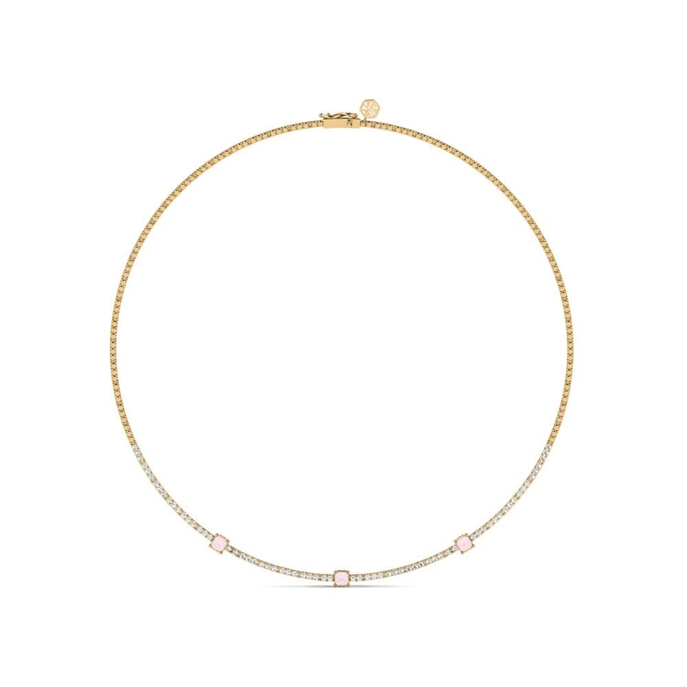 Rose Quartz Collier Minisler