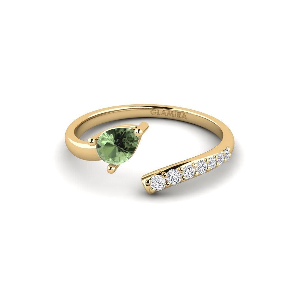 Green Sapphire Ring Nookat