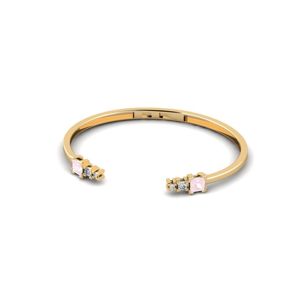 Rose Quartz Women's Bracelet Oberkampf