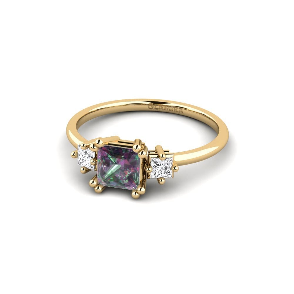 Topacio Místico Anillo Obrenovac