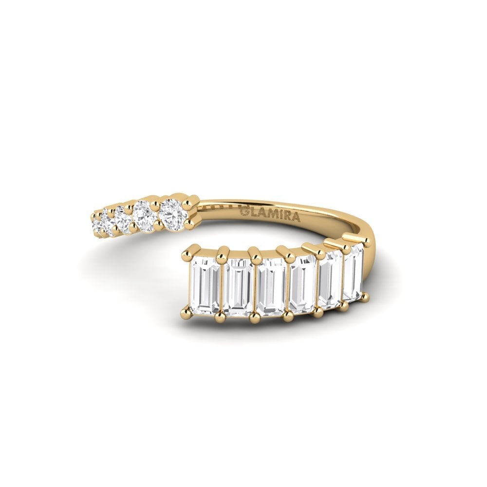 White sapphire Ring Suzak