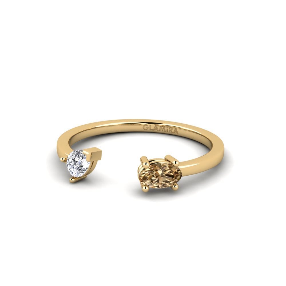 Brown Diamond Ring Syravelle