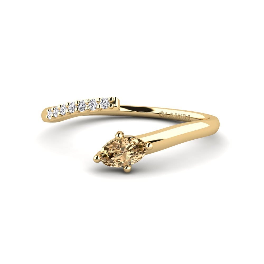 Brown Diamond Ring Tirevia