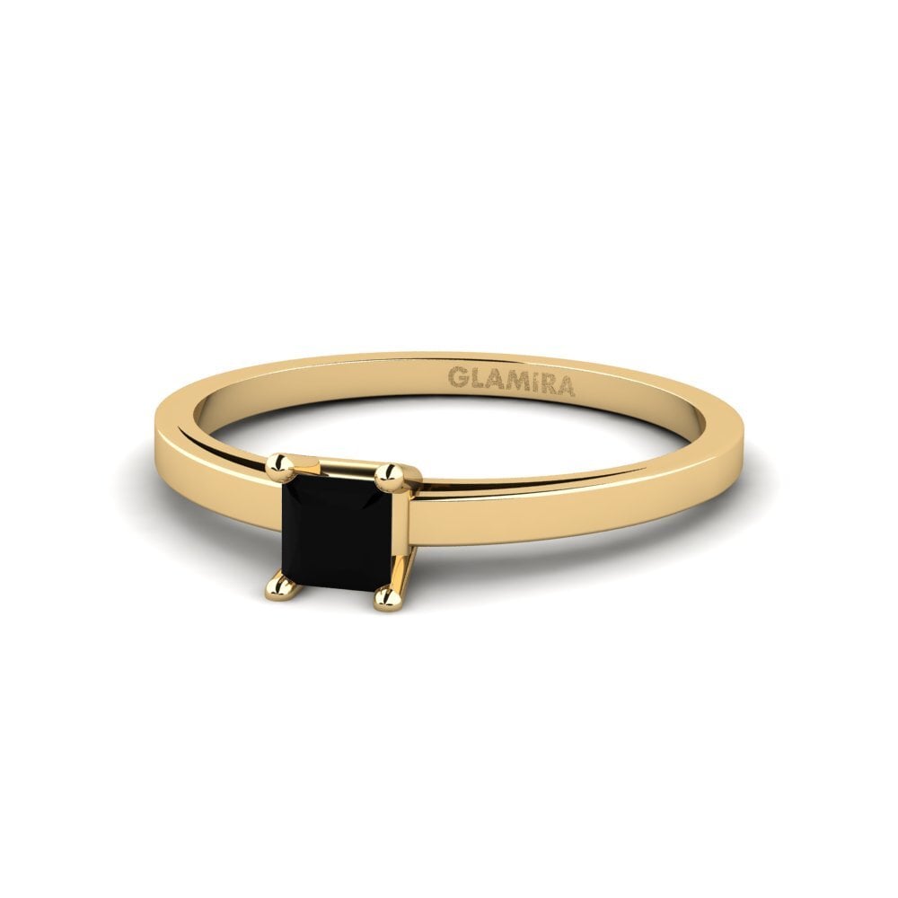 Sort onyks Ring Tongoy
