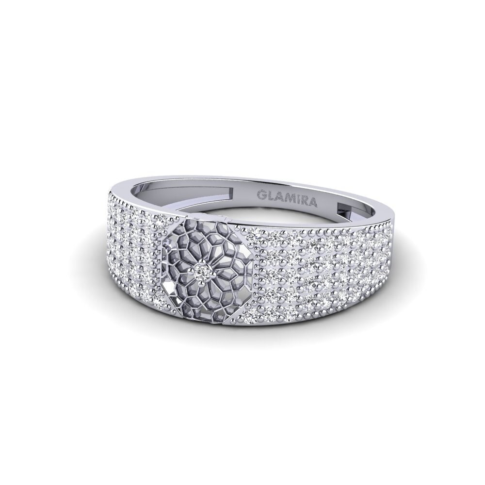 14k White Gold Ring Adatara