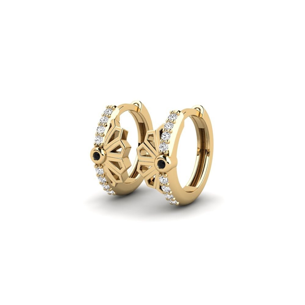 Black Onyx Women's Earring Ainodake