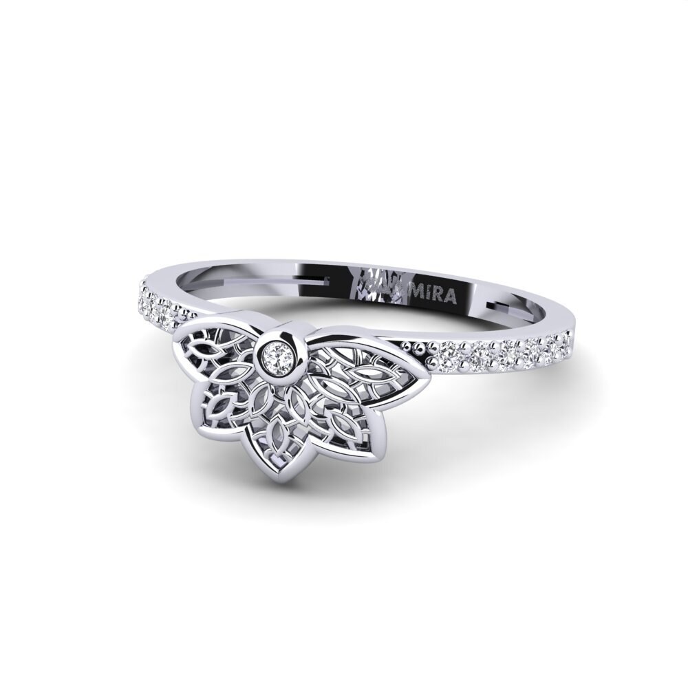 14k White Gold Ring Atlasgatan
