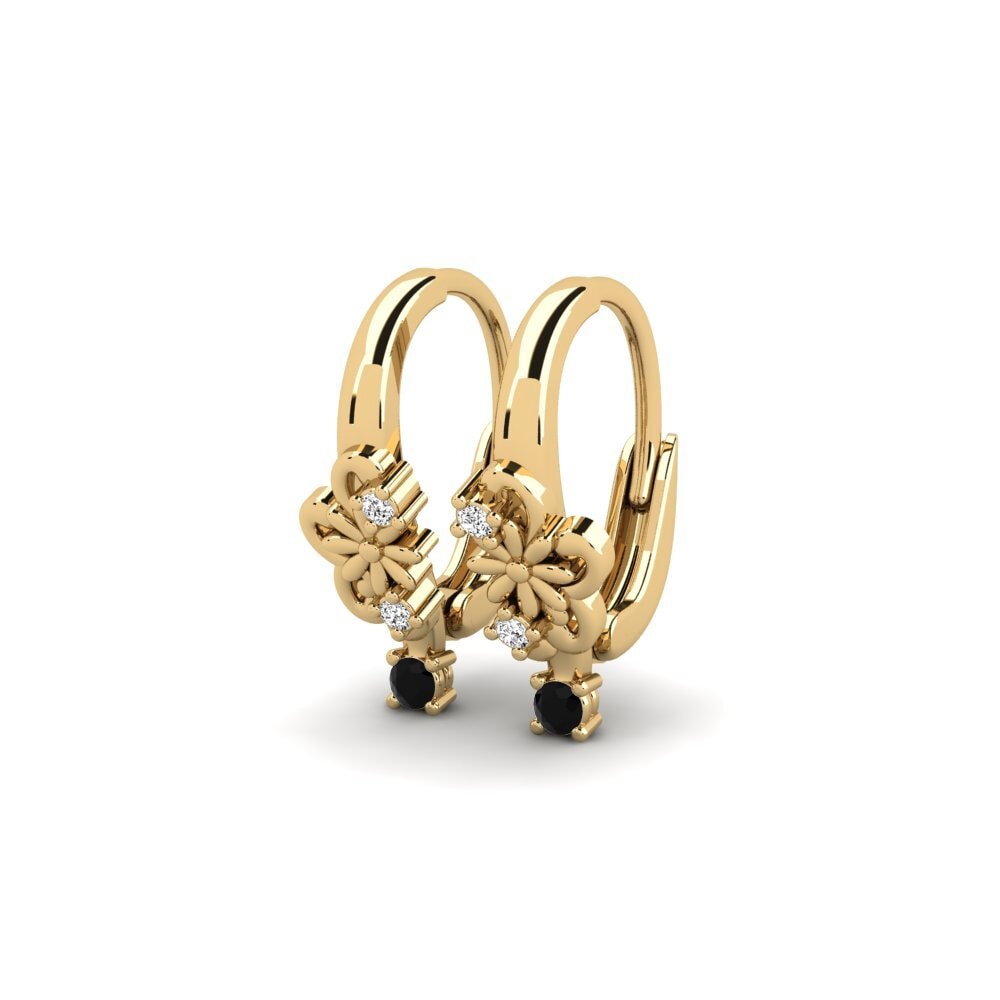 Black Onyx Women's Earring Bagares