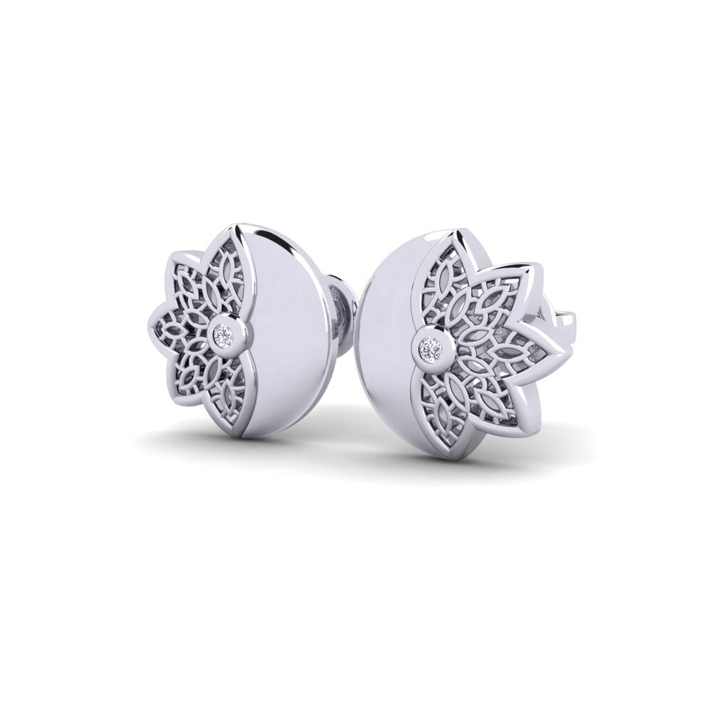 แพลเลเดียม 950 Women's ต่างหู Bellmansgatan