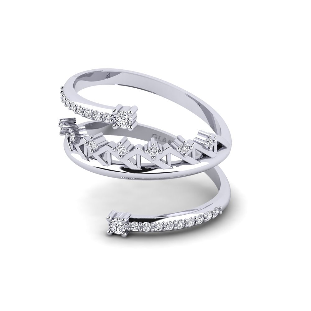 14k White Gold Ring Bilenga