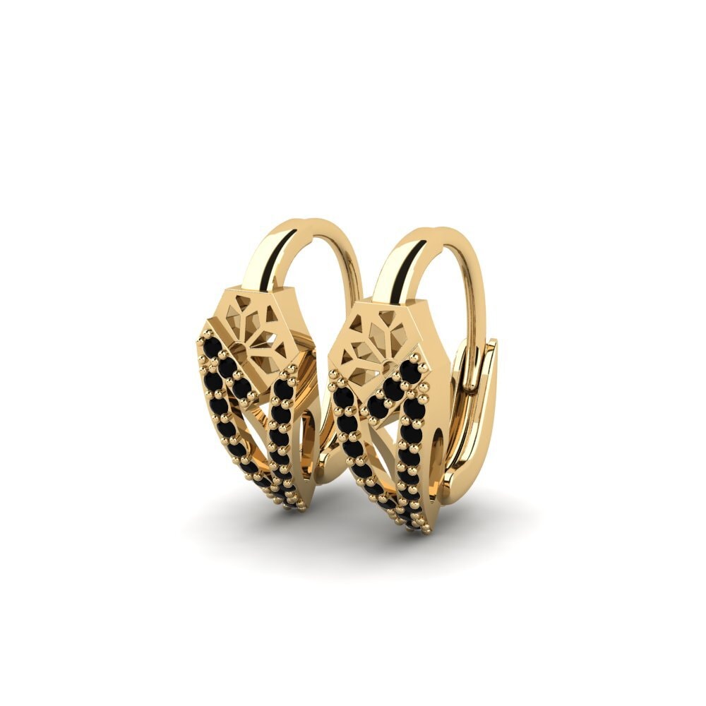 Black Onyx Women's Earring Dylunio