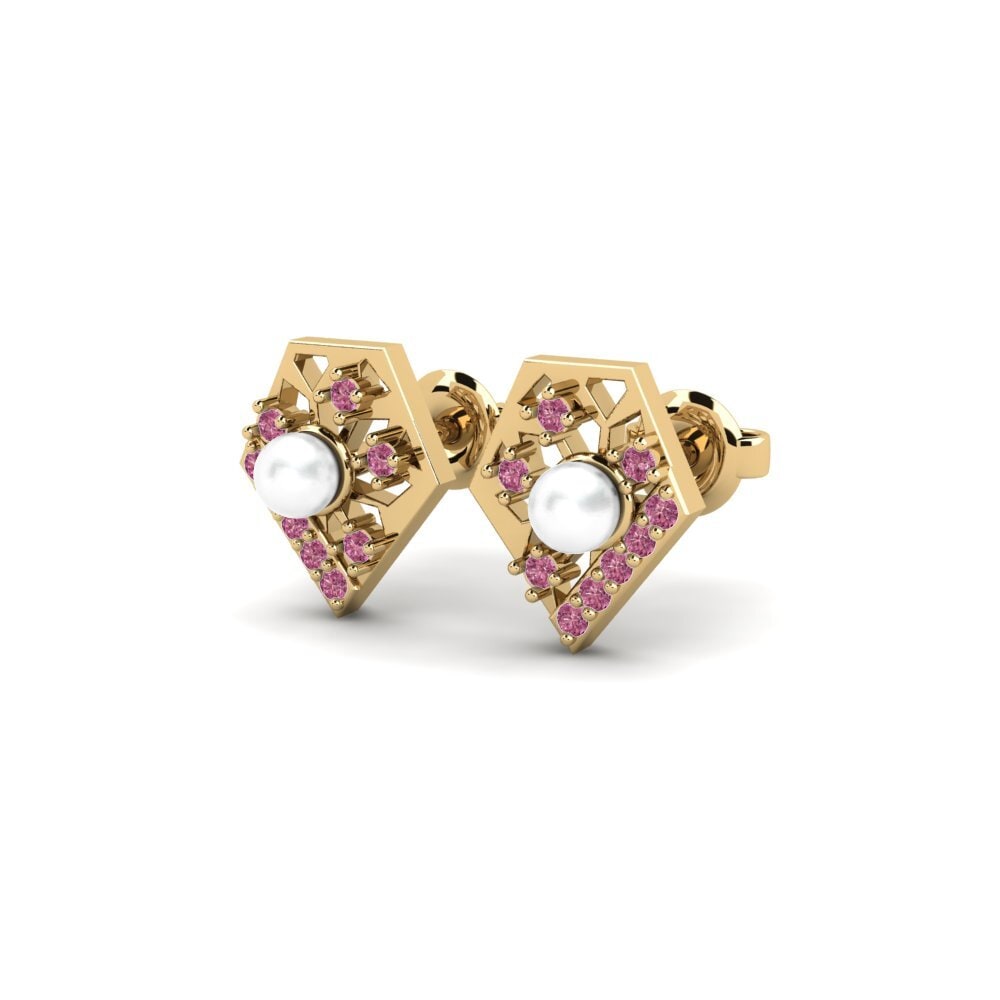 Granate Rhodolite Pendiente de mujer Gbigbo