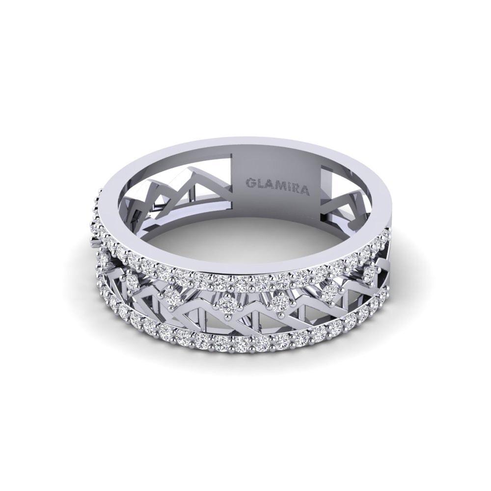 14k White Gold Ring Gonka