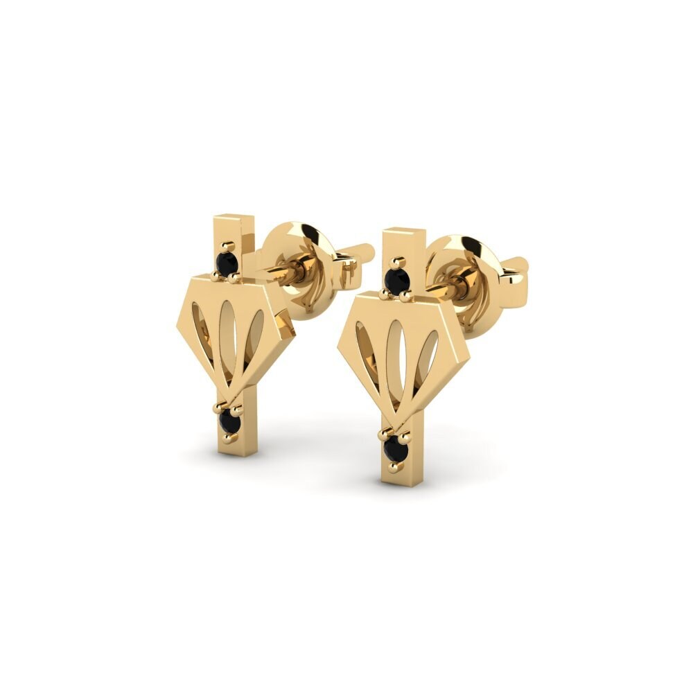 Black Onyx Women's Earring Hiji