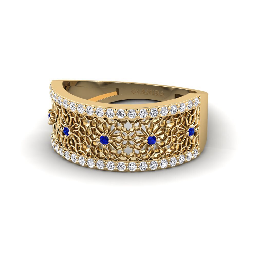 Saphir Ring Hiragatake