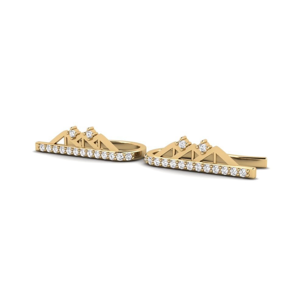 White sapphire Women's Earring Jekh