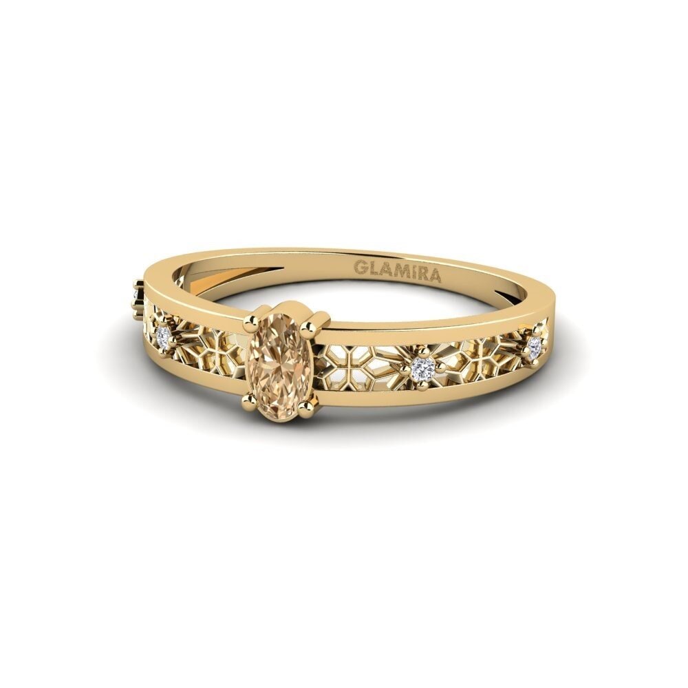 Brown Diamond Ring Kumotori