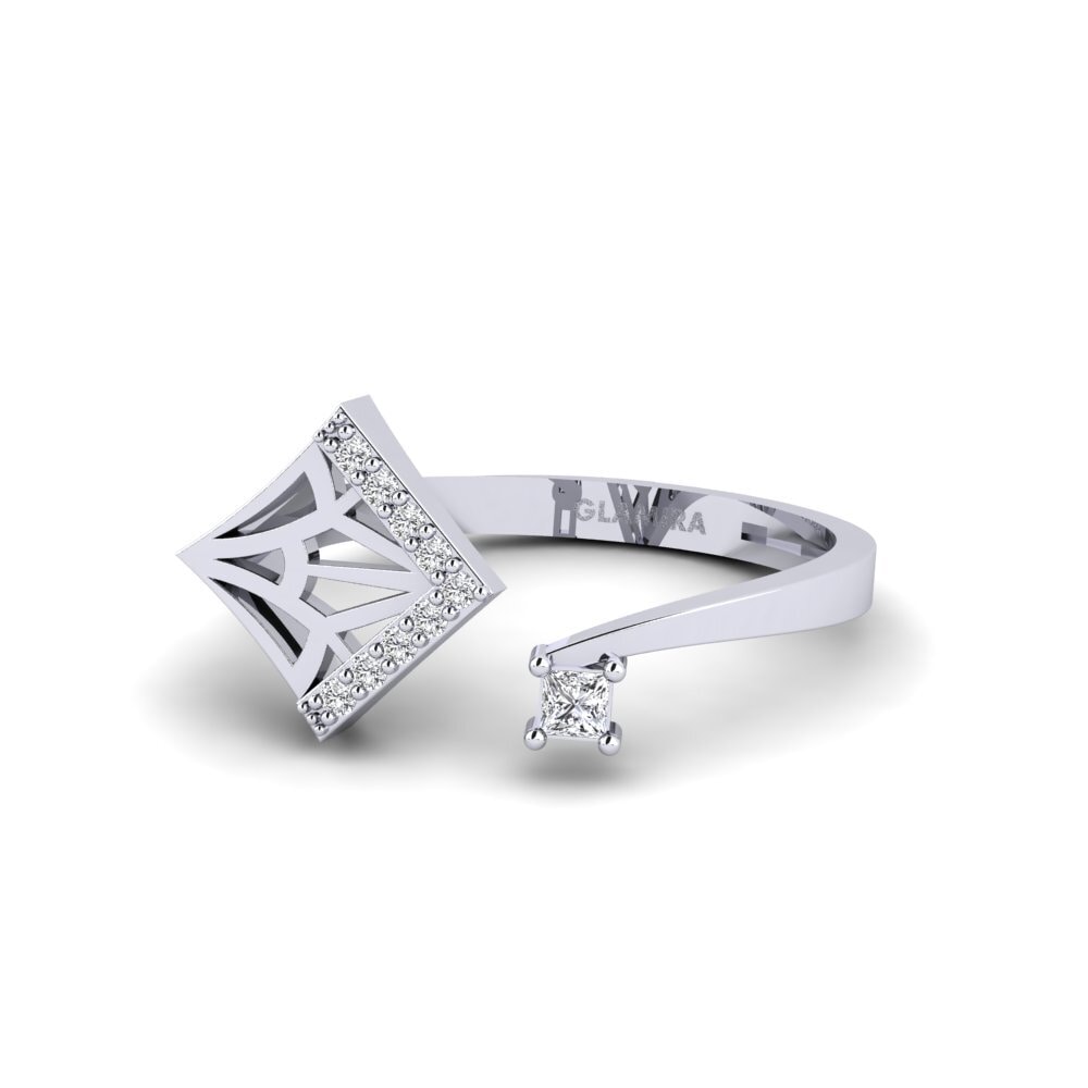 14k White Gold Ring Kutowa