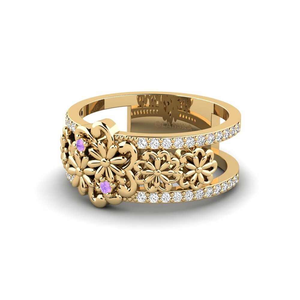 Amatista Anillo Lagerlofsay