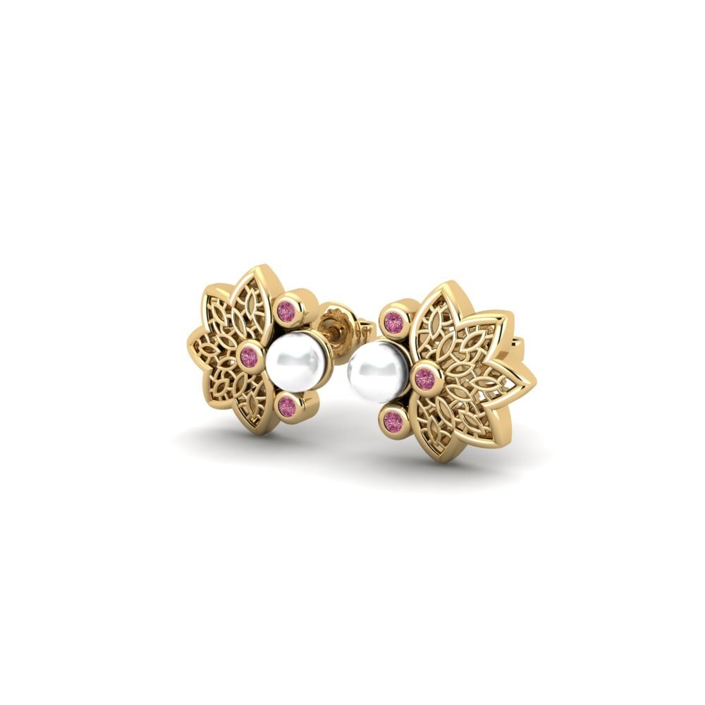 Granate Rhodolite Pendiente de mujer Lastmakar