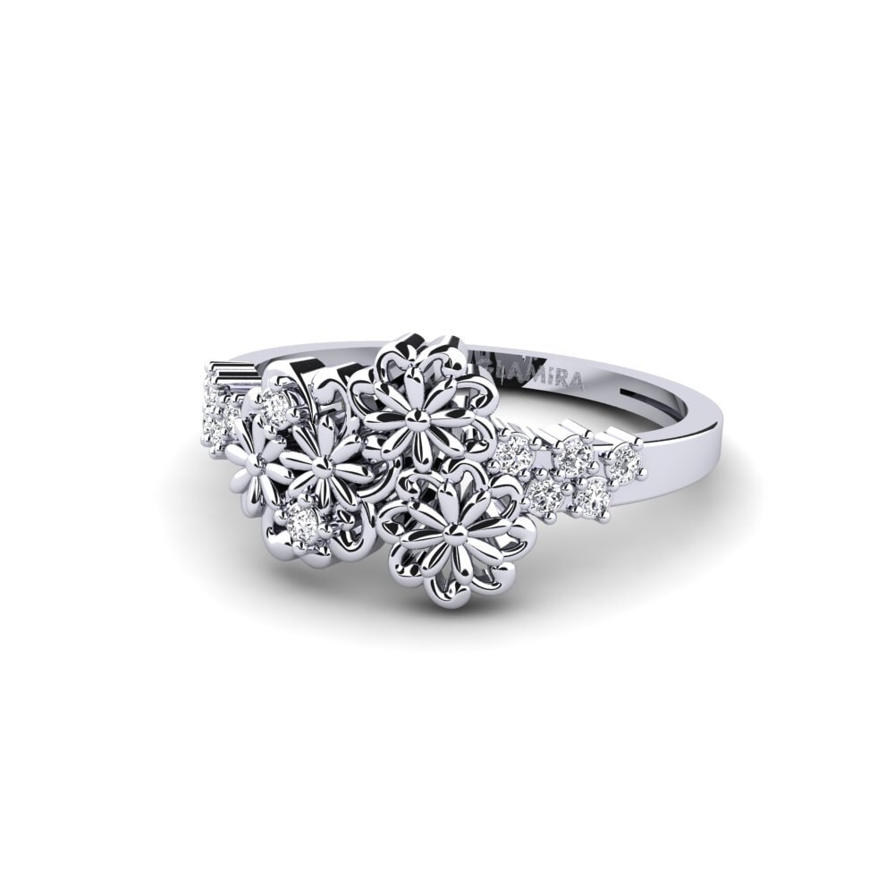 14k White Gold Ring Banergatan
