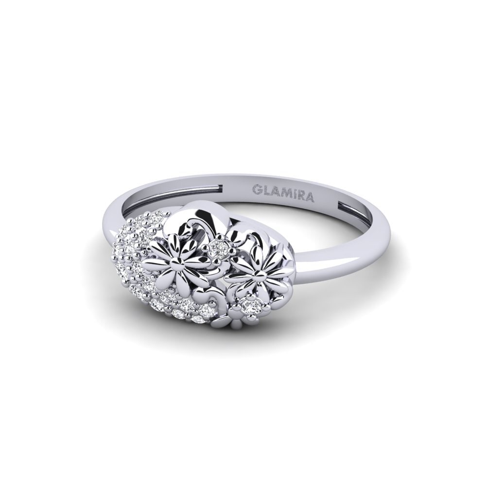 14k White Gold Ring Kopman