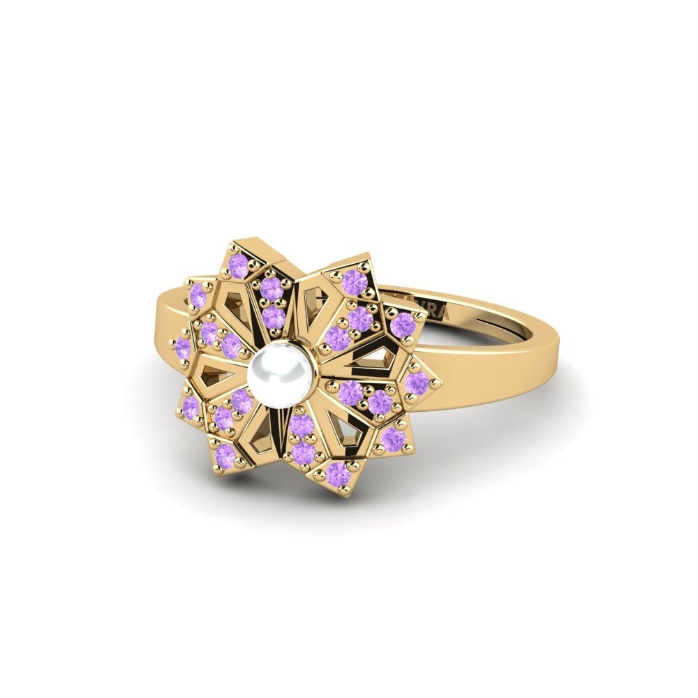 Amatista Anillo Poroshiri