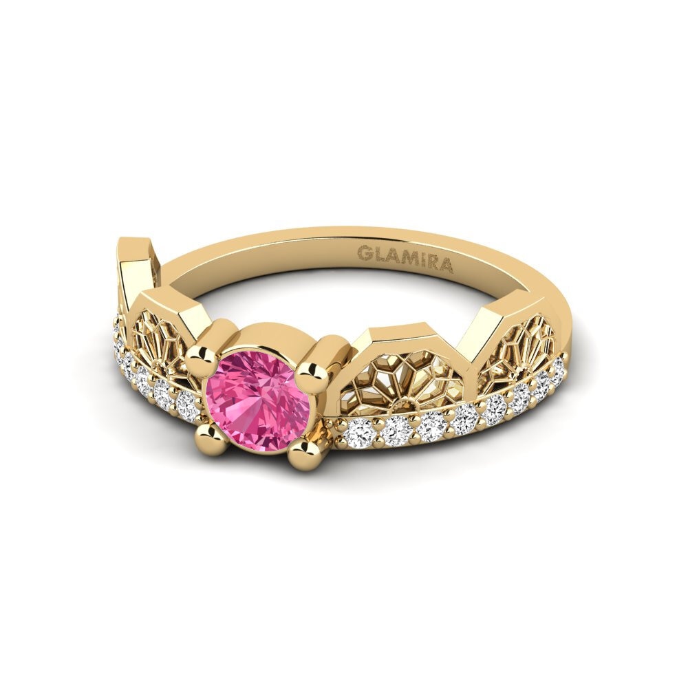 Pink Tourmaline Ring Ritsurin