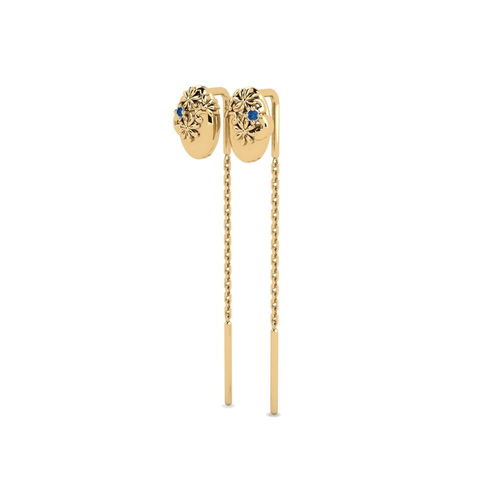 sapphire-zirconia Women's ต่างหู Palsundsgatan