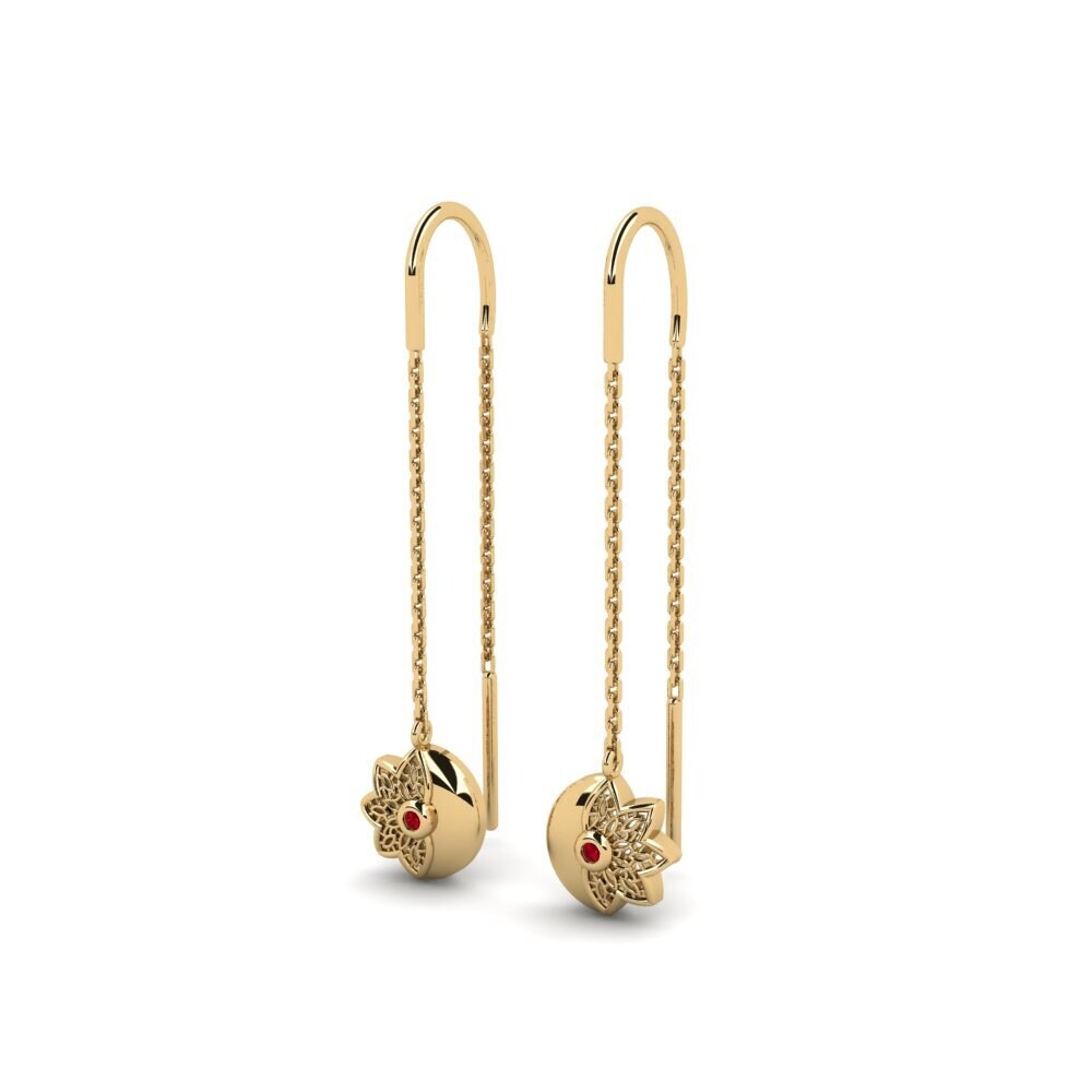 ruby-zirconia Women's ต่างหู Radmans