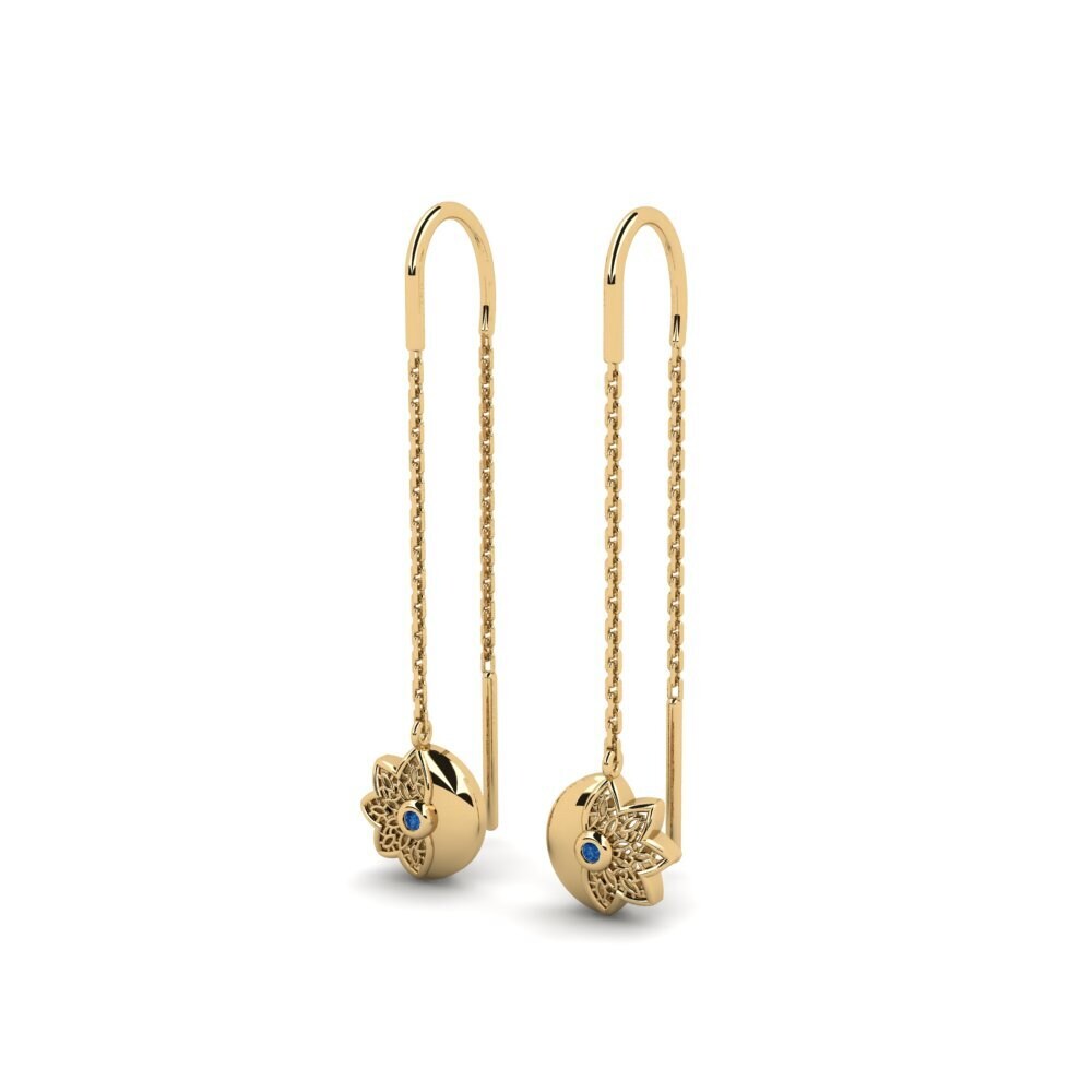 sapphire-zirconia Women's ต่างหู Radmans