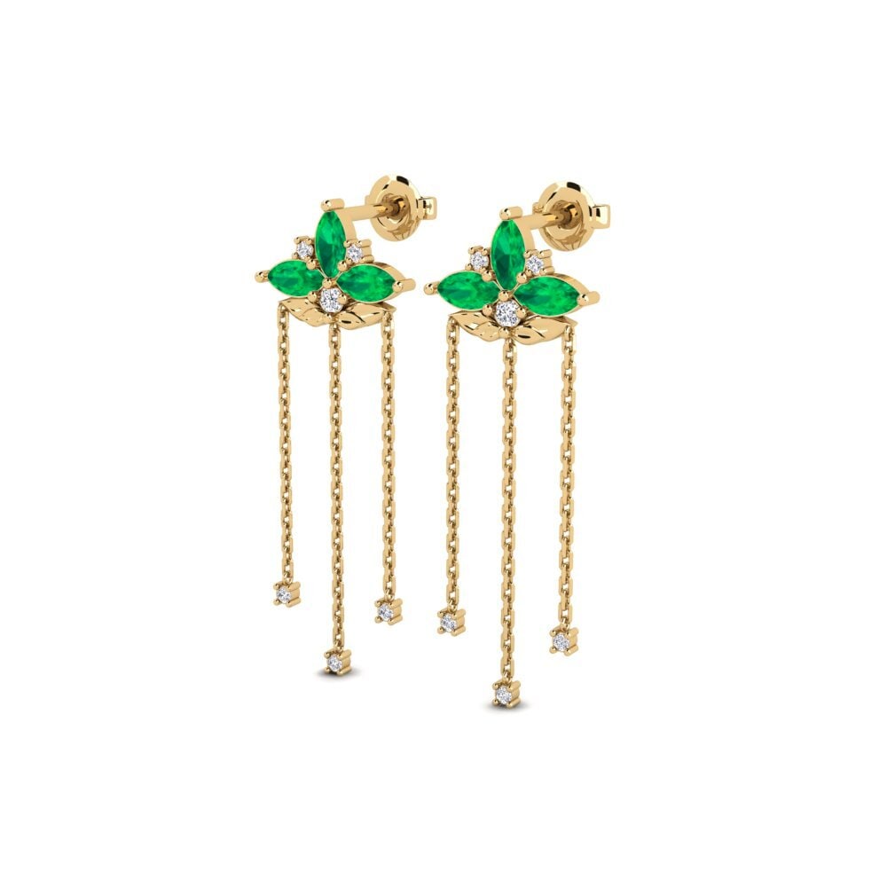 Emerald Women's Earring Alcurnia