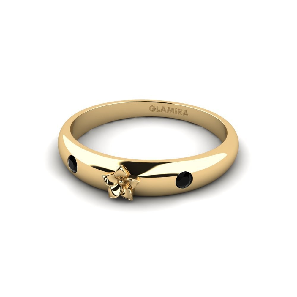Zafiro negro Anillo Alouenne