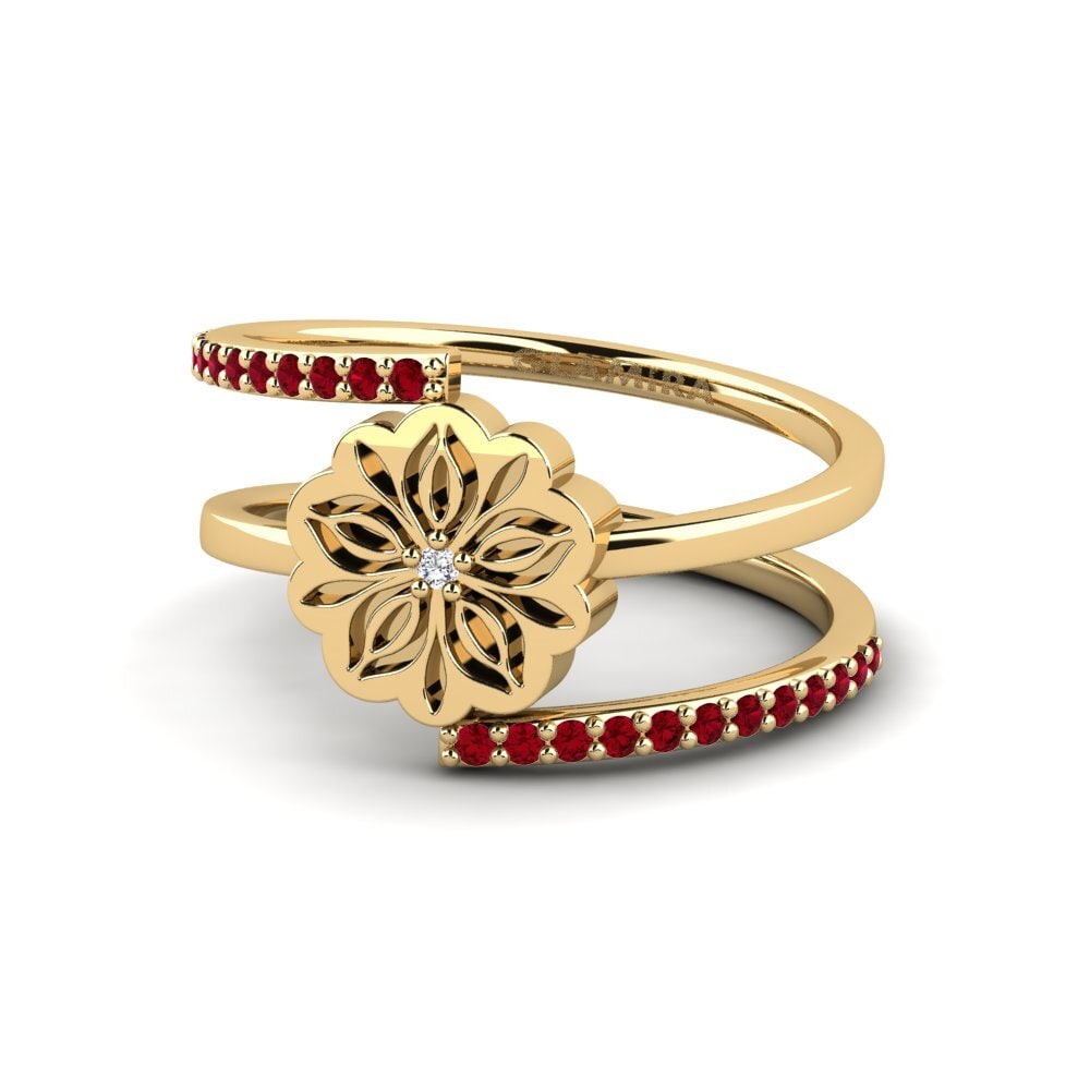 Circonita Roja Anillo Amamas