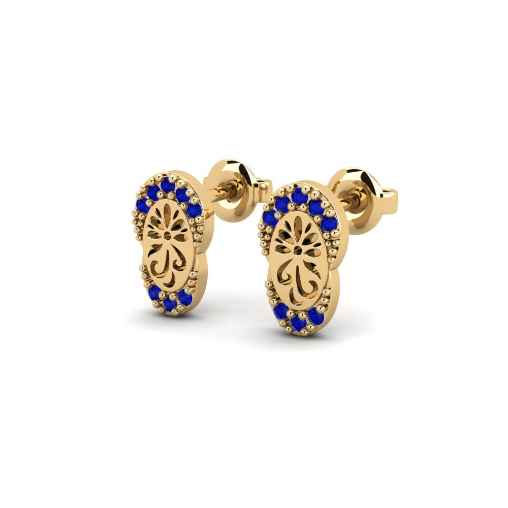 Sapphire Women's Earring Anyonga