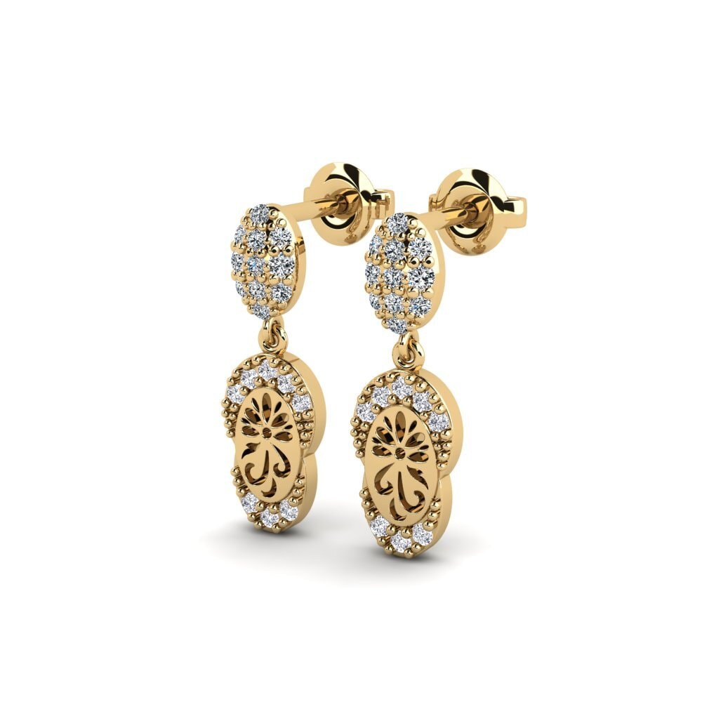 Zirconia Women's Earring Bagol