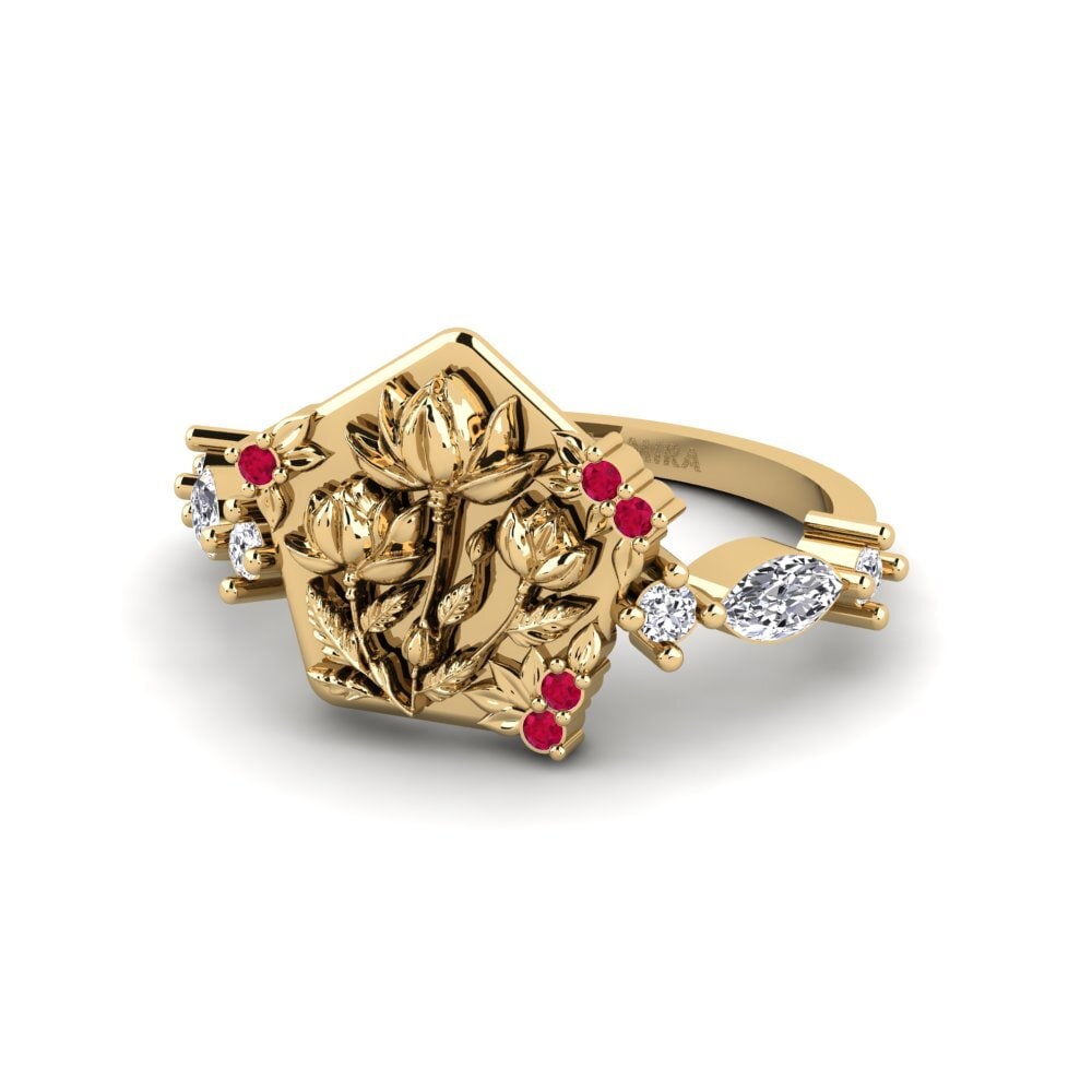 Ruby Ring Baixorelevo