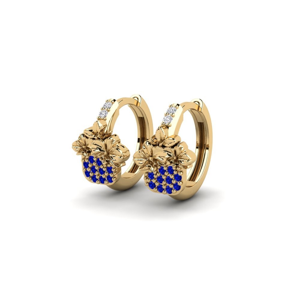 Sapphire Women's Earring Battery