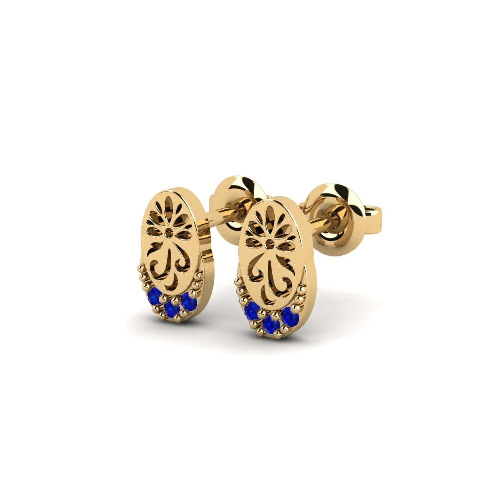 Sapphire Women's Earring Bleunienn