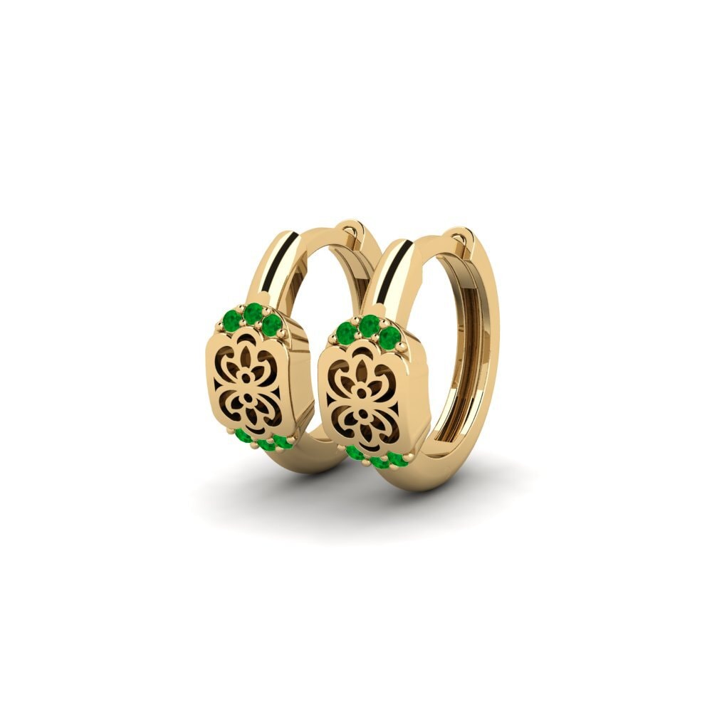 Emerald Women's Earring Blodyn