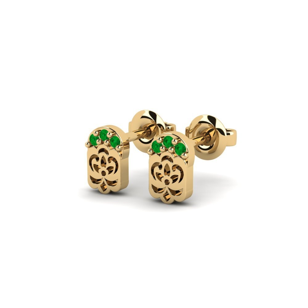 Emerald Women's Earring Blomsts